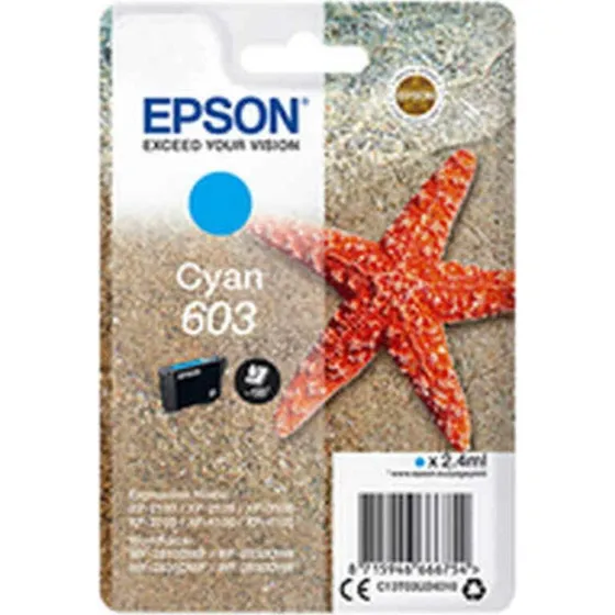 Epson 603 Cyan original blkpatron (2,4 ml)