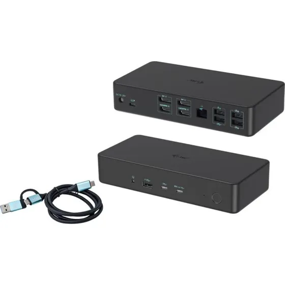 i-Tec CADUAL4KDOCKPD2 USB-C/Thunderbolt dockingstation