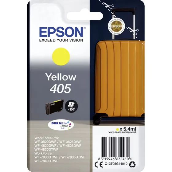 Epson 405 gul original blkpatron (5,4 ml)