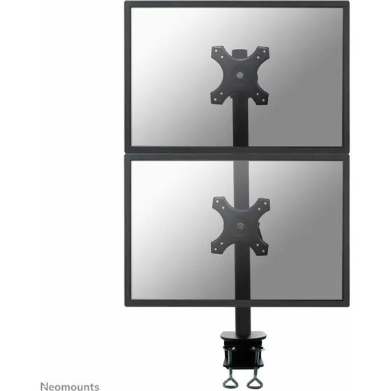 Neomounts FPMA-D700DV dobbelt skrmbeslag til bord, sort