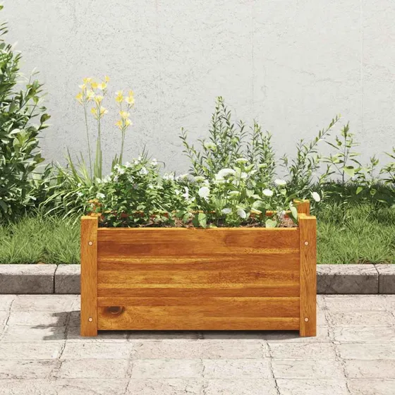 Højbed i akacietræ 50x25x25 cm