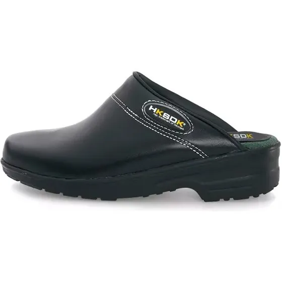 HKSDK N80 flextræsko uden hælkappe, Sort - Str. 35