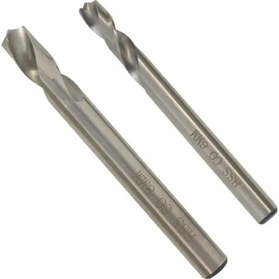 Bitssæt til punktsvejsebor 6/8 mm HSS, 2 stk