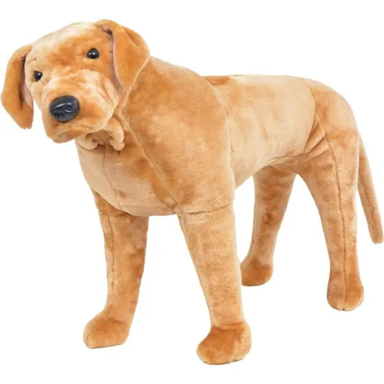 Stende tjdyr Labrador XXL 79x56 cm  Lysebrun