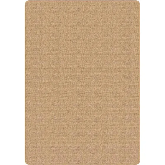 Jutetppe 140x200 cm med latexunderside  natur