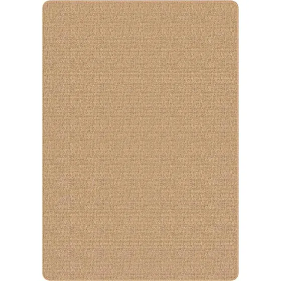 Jutetppe med latexunderside 160x230 cm  natur