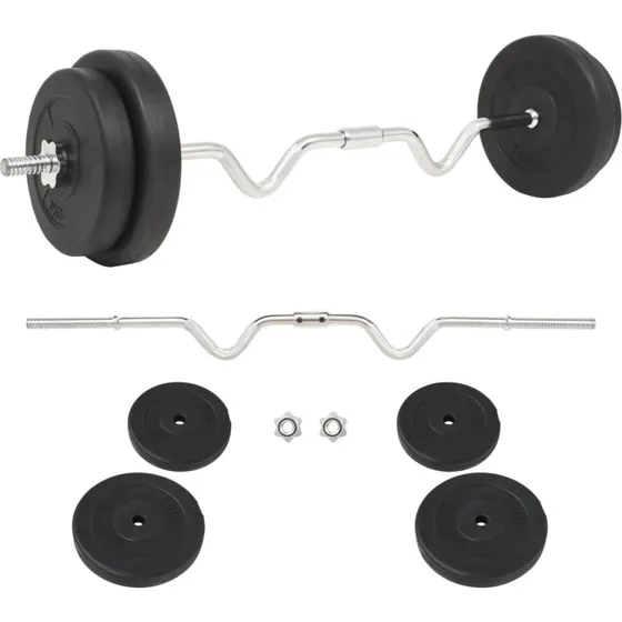 Vgtstangst 30 kg  inkl. 5,4 kg stang og lse