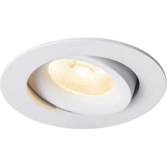 Nordlux Aliki Indbygningsspot - Hvid, integreret LED