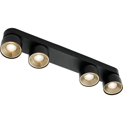 Nordlux Pitcher 4-Spot loftlampe - Sort