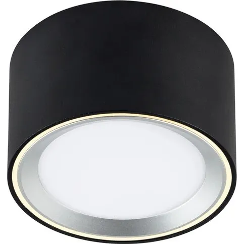 Nordlux Fallon Påbygningsspot 5,5W - Sort/Stål