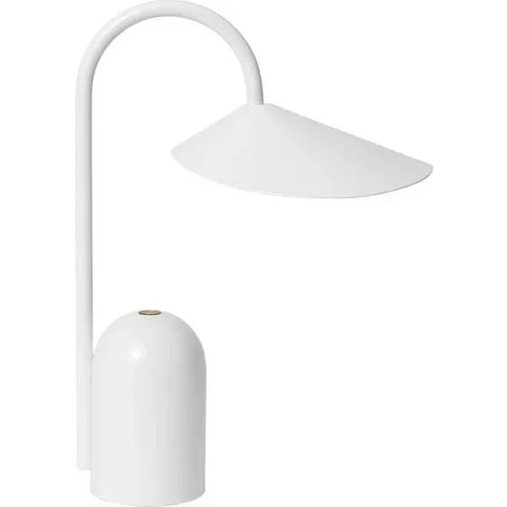 Ferm Living Arum Portable bordlampe, hvid
