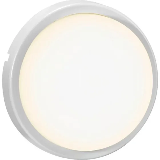 Nordlux Cuba Outdoor Energy Round – Udendørs væglampe, hvid