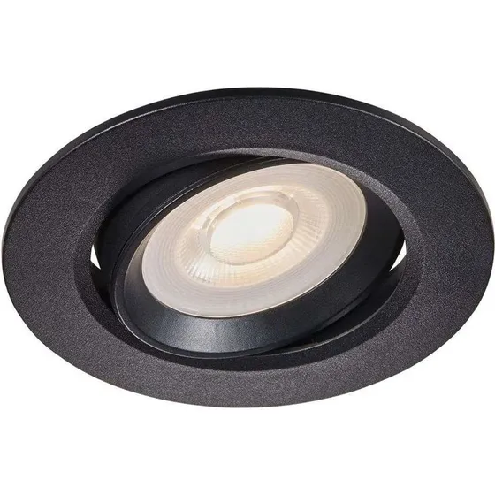 Nordlux Roar Indbygningsspot Sort (LED, kipbar)