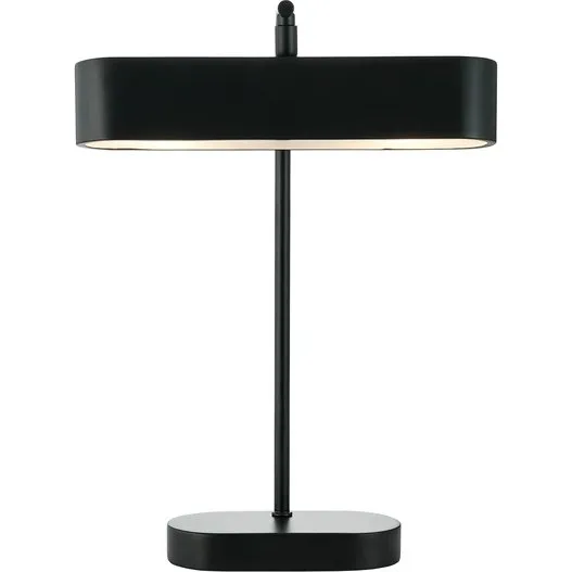 Nordlux Merlin Bordlampe  Sort justerbar bibliotekslampe