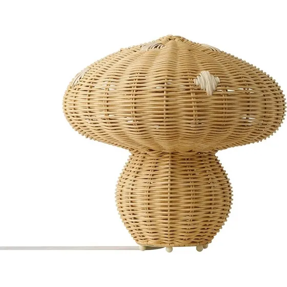 Nordlux Allie Bordlampe Nature  rattan, trlook