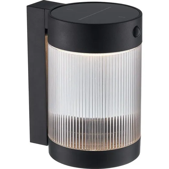 Nordlux Coupar Solar Udendørs Væglampe IP44 – Sort