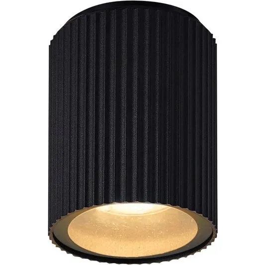 Nordlux Kyklop Ripple Udendørs Loftlampe Sort