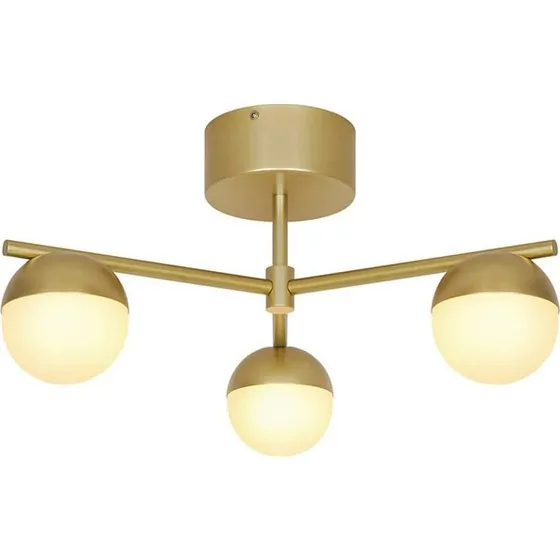 Nordlux Contina loftlampe, børstet messing 48,5 cm