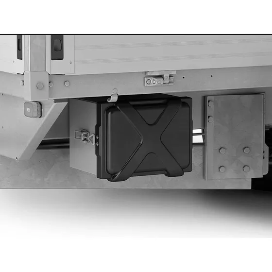 Brenderup Værktøjskasse 5000-serie, stål med plastlåg