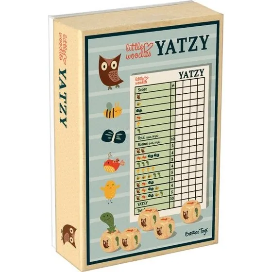 Little Woodies Yatzy – Yatzy med dyr