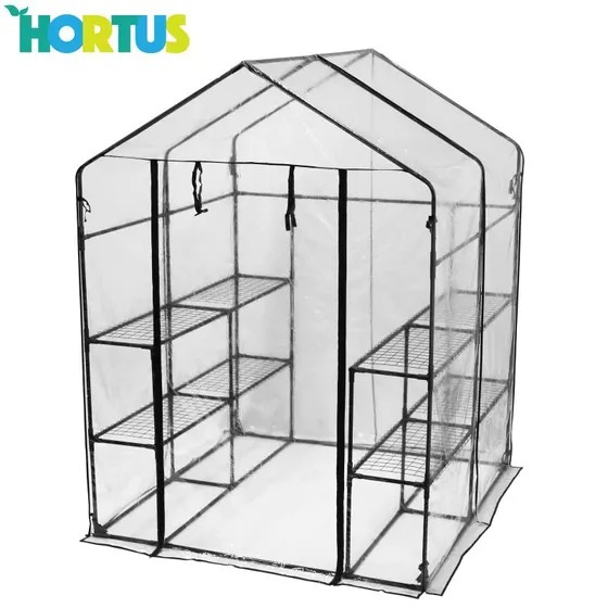 HORTUS Plastdrivhus XL 195x143x143 cm