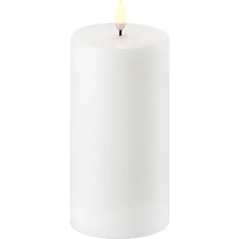 Uyuni Lighting LED bloklys Ø7,8×15 cm Nordic White