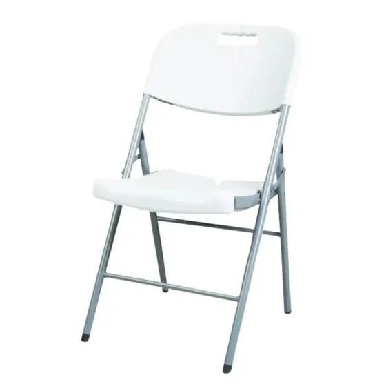 Enjoy-it luksus klapstol 45×50×88 cm hvid/grå