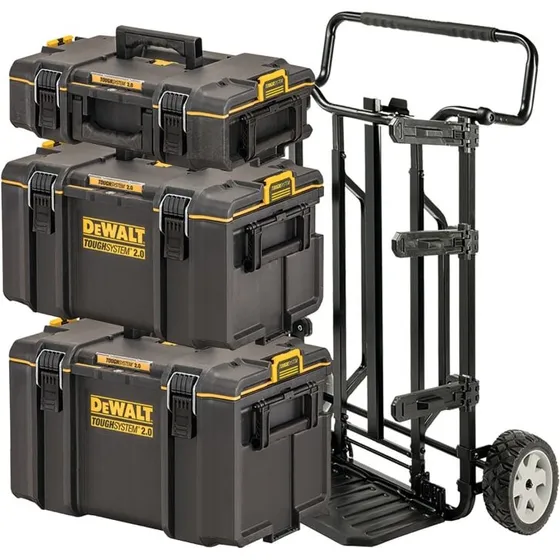 DEWALT ToughSystem 2.0 opbevaringssæt 4 med trolley, IP65