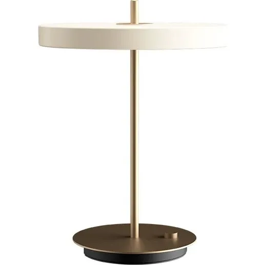 Umage Asteria Bordlampe Perlehvid 41,5 cm - Messing