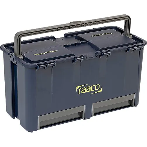 Raaco Compact 27 værktøjskasse med 2 skuffer