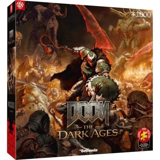 DOOM The Dark Ages  Slayer's Rag Puslespil 1000 brikker