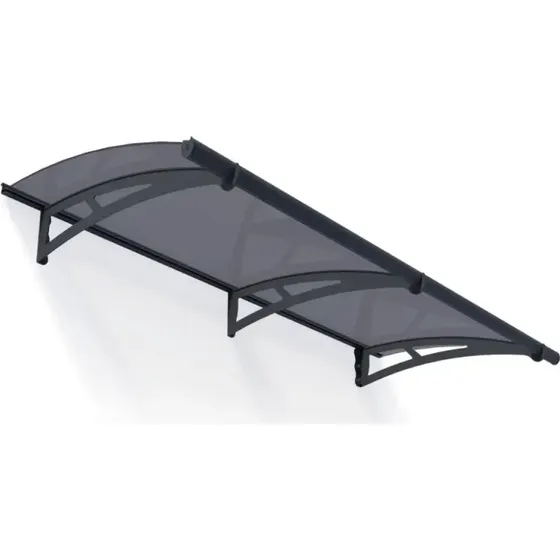 Palram Canopia Aquila 2050 dørbaldakin, røggrå 4 mm