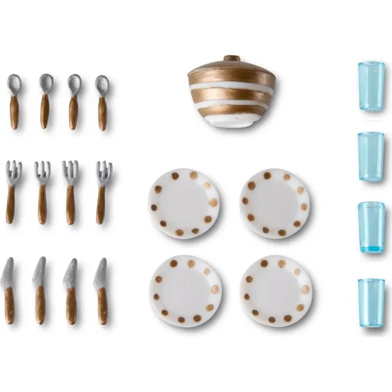 Lundby Dukke Spisest til 4 personer