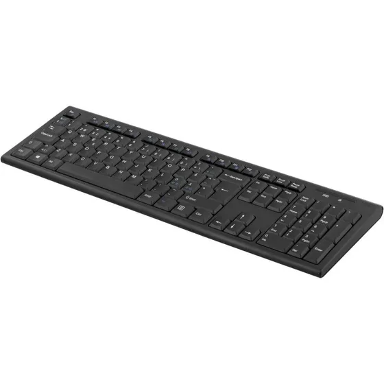 DELTACO trdlst nordisk USB-tastatur, nano-modtager, 10m