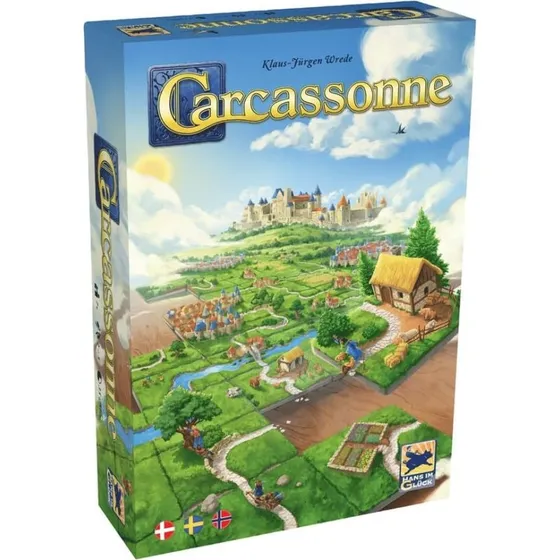 Carcassonne (Nordic)  Klassisk brtspil p dansk