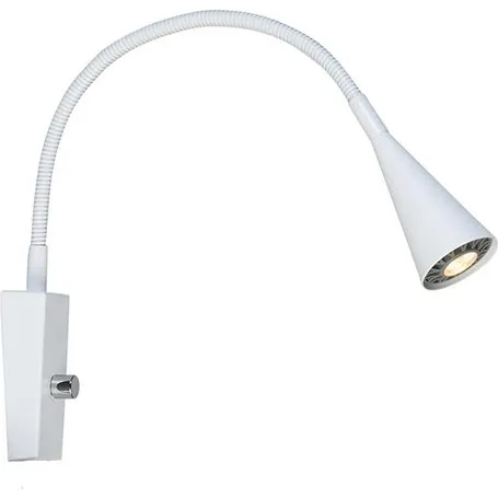 Belid Ledro Væglampe Mat Hvid 12V Dæmpbar Ø55 mm