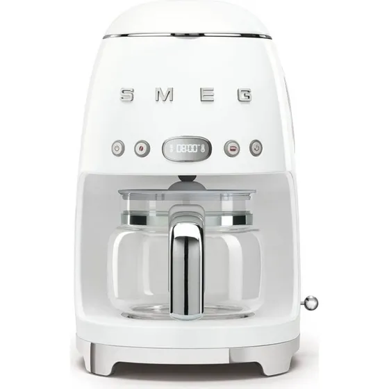 Smeg DCF02WHEU 50's Retro kaffemaskine, hvid