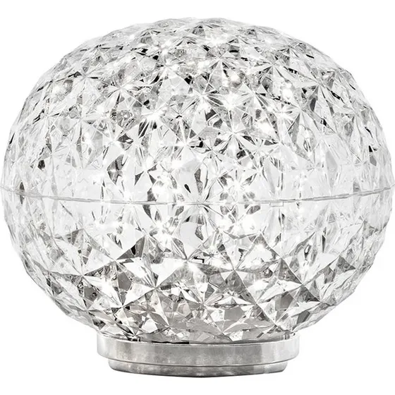 Kartell Mini Planet Battery Bordlampe Ø16 cm - Crystal