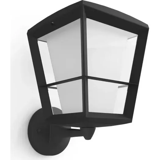 Philips Hue Econic Udendrs Up Vglampe  Sort