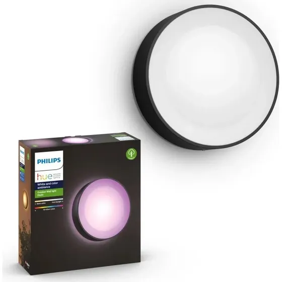 Philips Hue Daylo udendrs vglampe  Sort, smart LED
