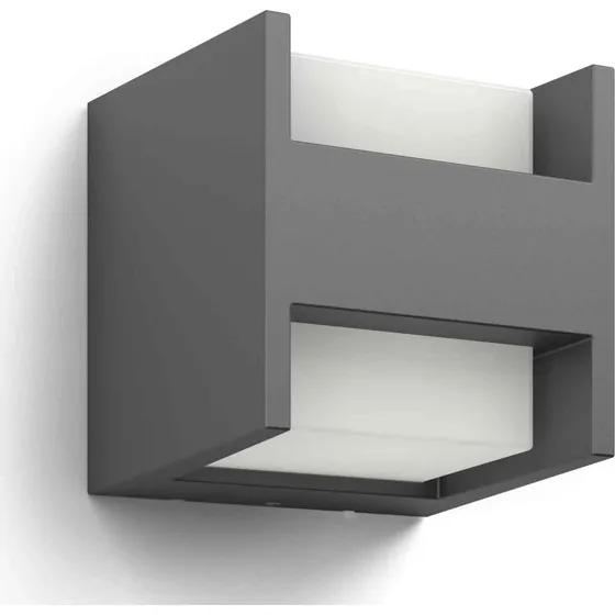Philips myGarden Arbour LED væglampe - antracit