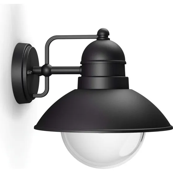 Philips myGarden Hoverfly Vglampe Sort 1x60W