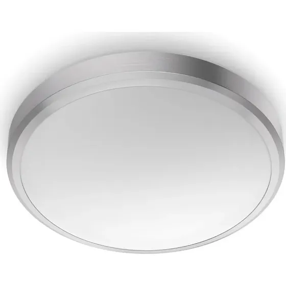 Philips DORIS LED loftlampe 17W 2700K IP44 - nikkel