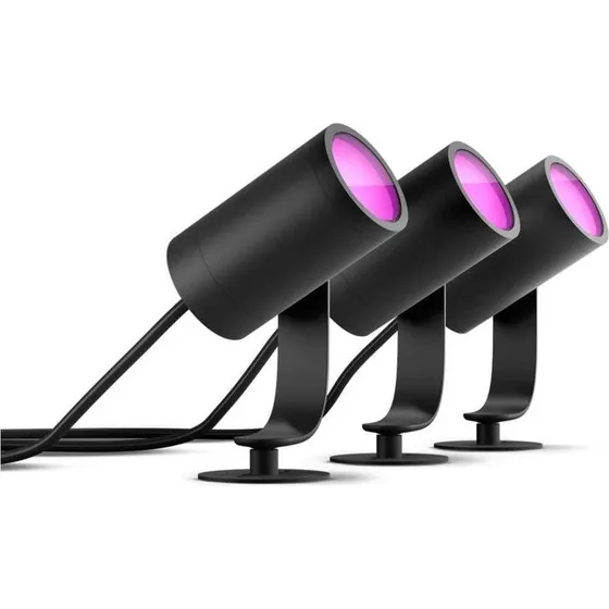 Philips Hue Lily udendrsspot startpakke 3x8W White & Color