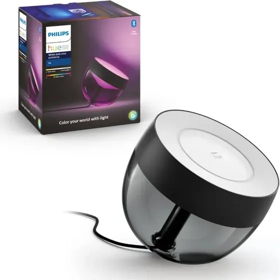 Philips Hue Iris Gen4 bordlampe, White & Color Ambiance  Sort