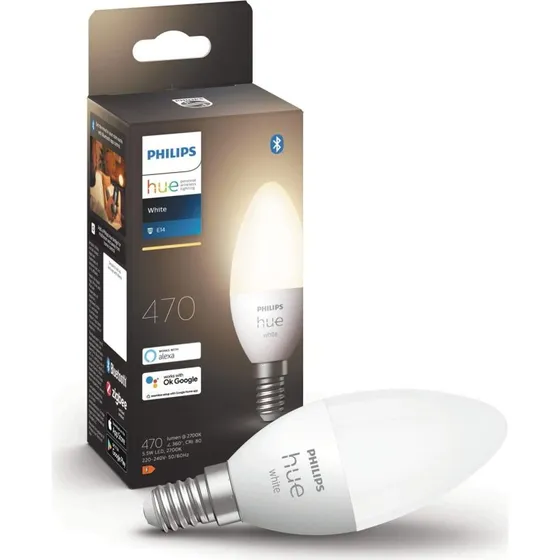 Philips Hue White E14 B39 5.5W (1-pak)