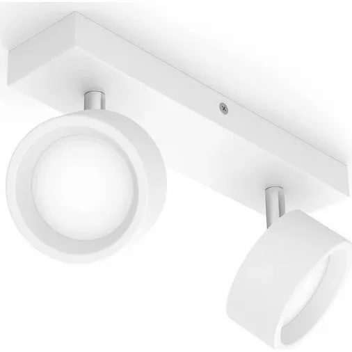 Philips Bracia LED-loftspot 2x5,5W hvid, 2700K