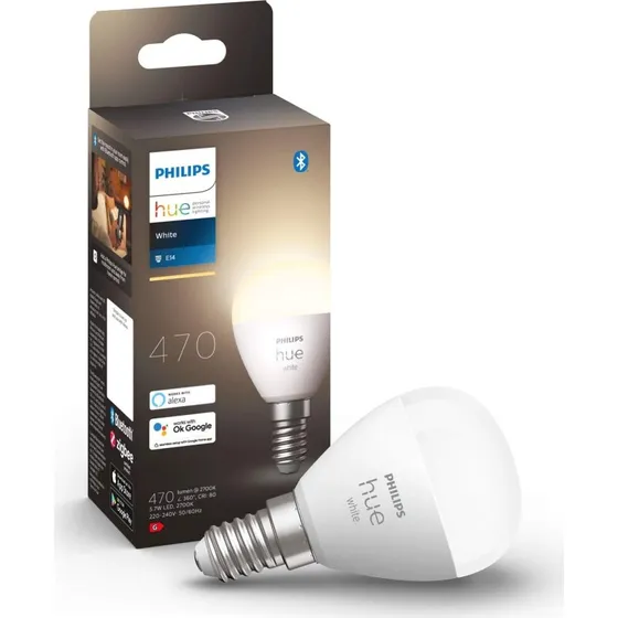 Philips Hue White P45 E14 krone  smart LED pre (5,7W)