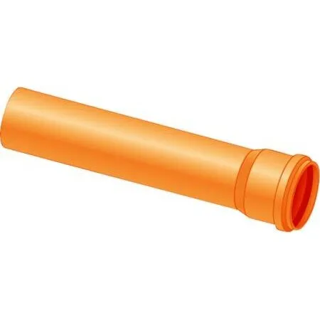 PVC kloakrør Ø160 mm SN4, længde 500 mm