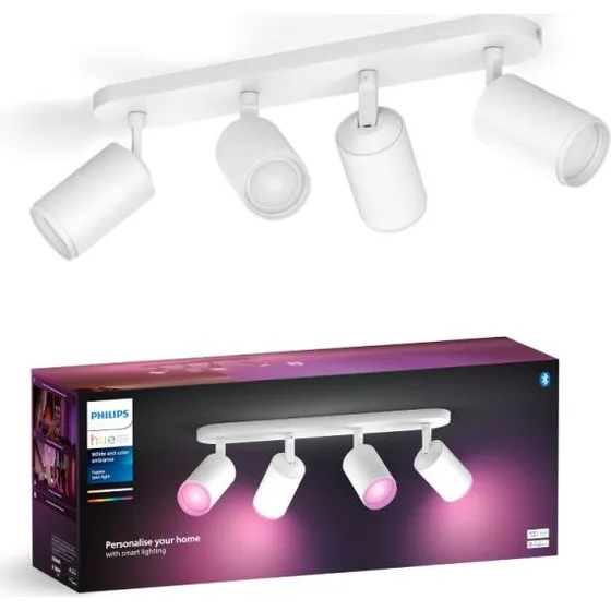 Philips Hue Fugato 4x5,7W GU10 - White & Color Ambience